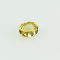 0.29 Cts Natural Yellow Sapphire Loose Gemstone Oval Cut