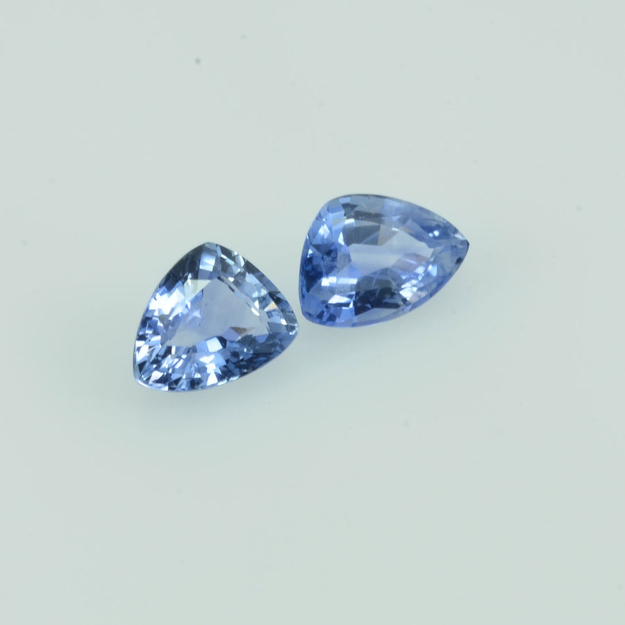 0.85 Cts Natural Blue Sapphire Loose Gemstone Trillion Cut