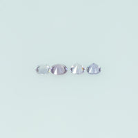 2.0-4.5 Natural Purple Sapphire Loose Gemstone Round Diamond Cut Pk Quality