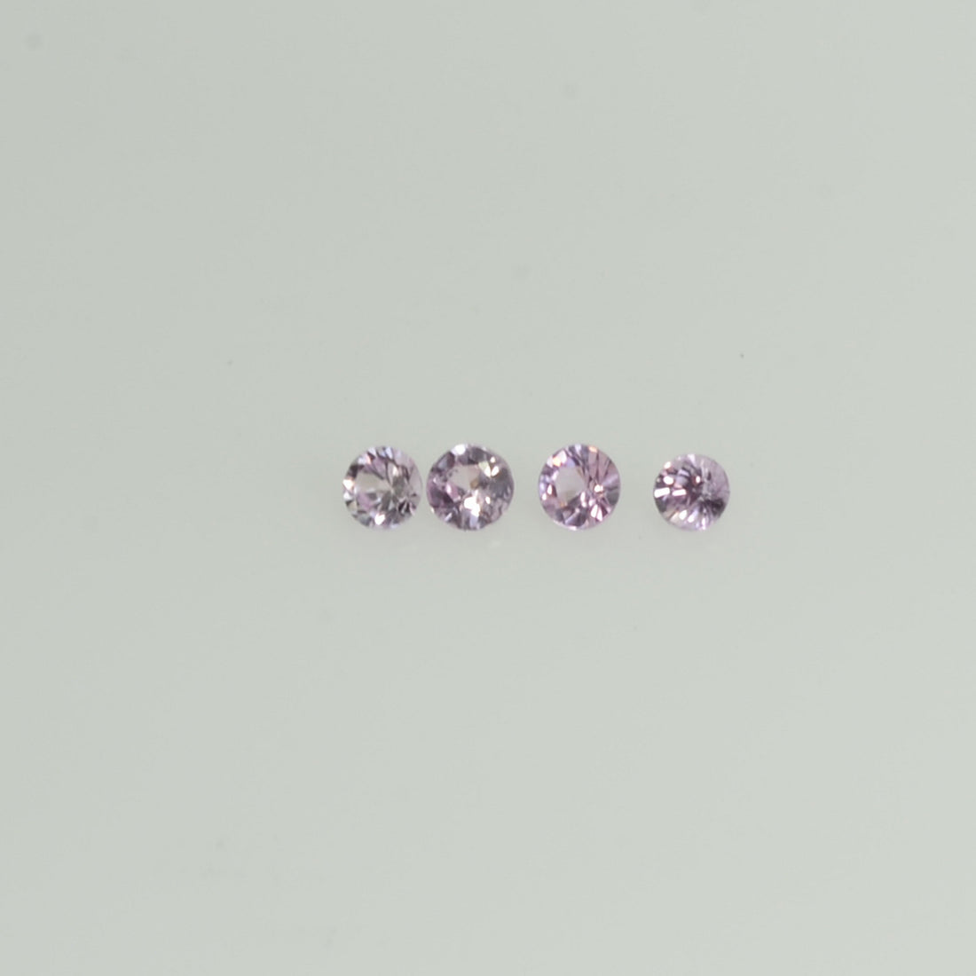 1.3-3.5 Natural Pink Sapphire Loose Gemstone Round Diamond Cut Cleanish Quality - Thai Gems Export Ltd.