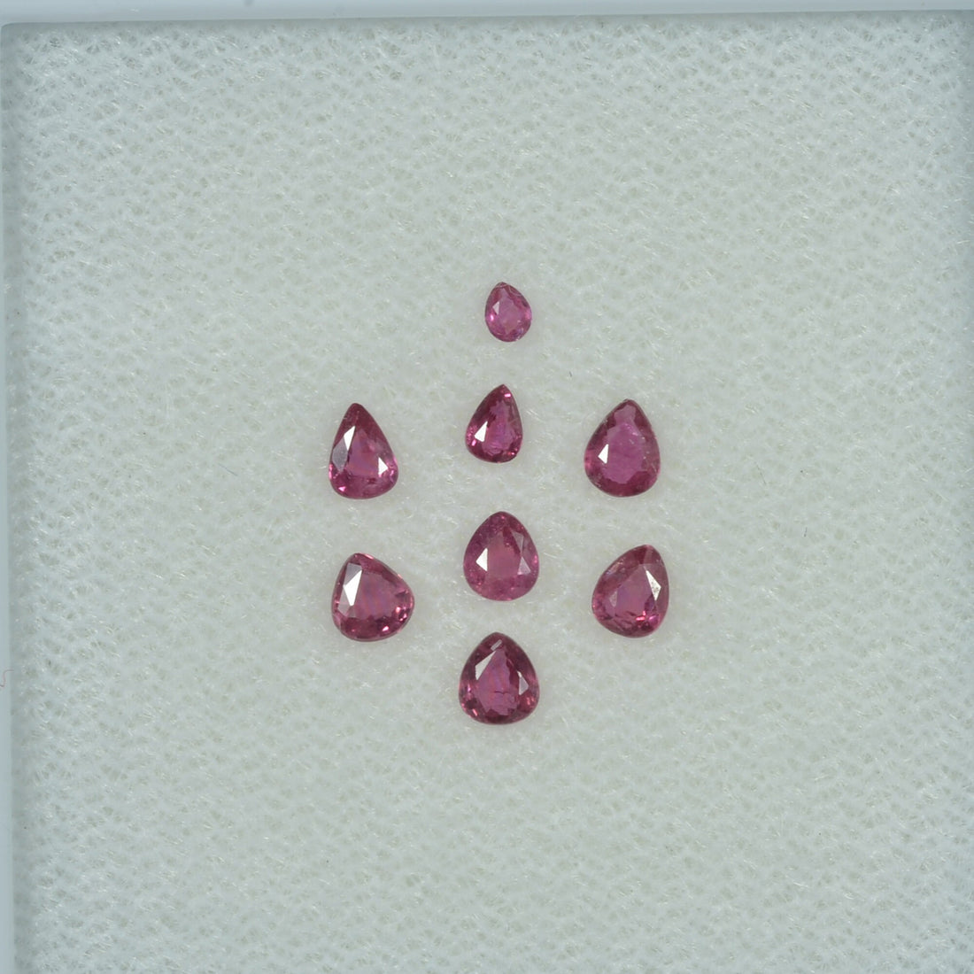 0.72 Cts Natural Ruby Loose Gemstone Pear Cut