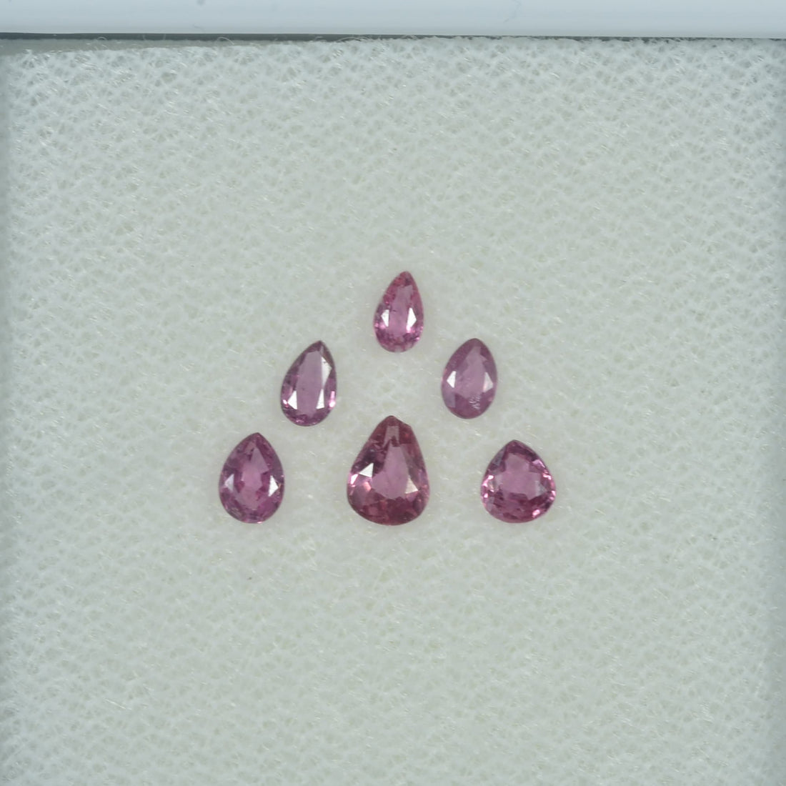 0.79 Cts Natural Ruby Loose Gemstone Pear Cut
