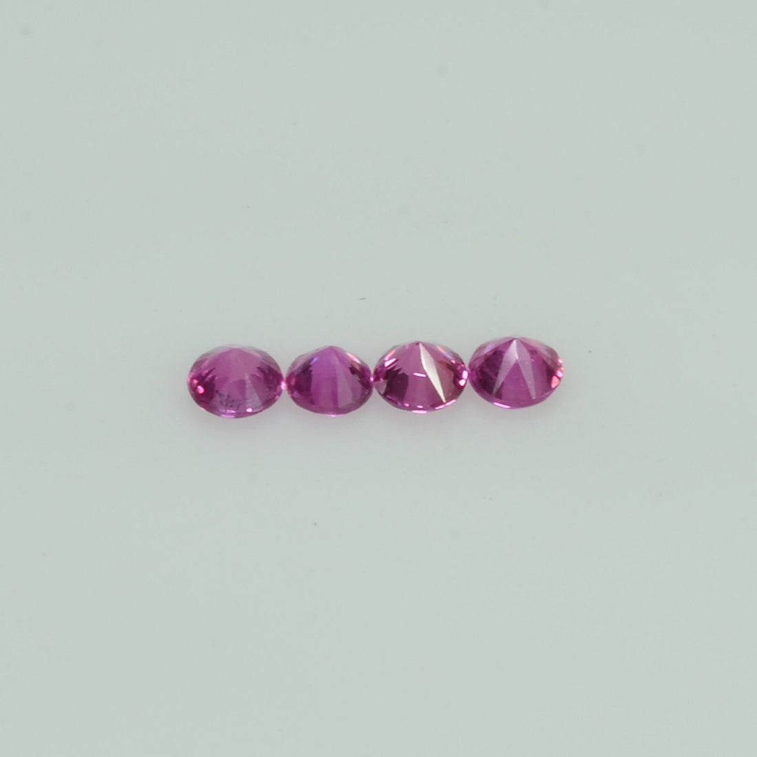 2.8-3.5 Cts Natural Pink Sapphire Loose Gemstone Round Diamond Cut