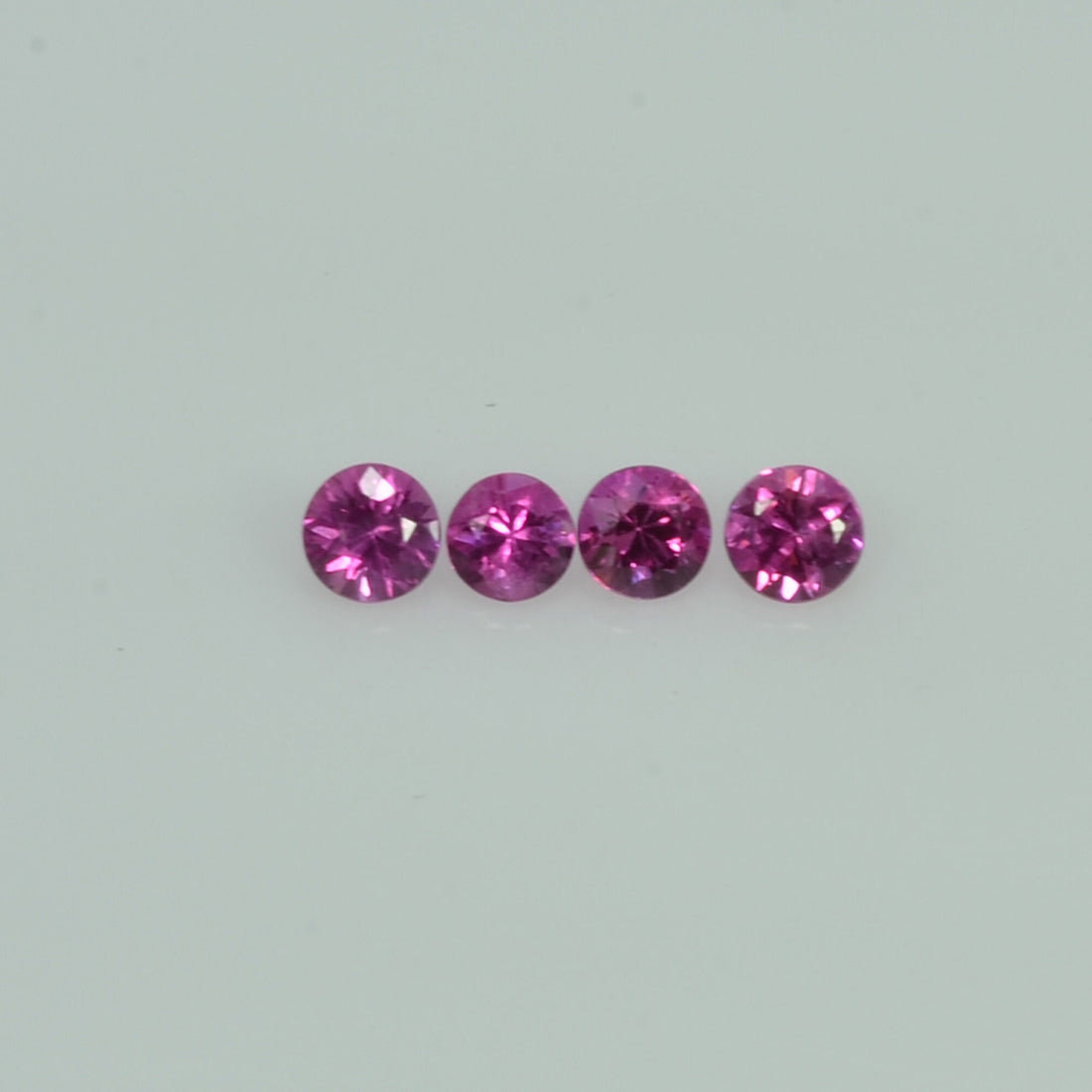 2.8-3.5 Cts Natural Pink Sapphire Loose Gemstone Round Diamond Cut