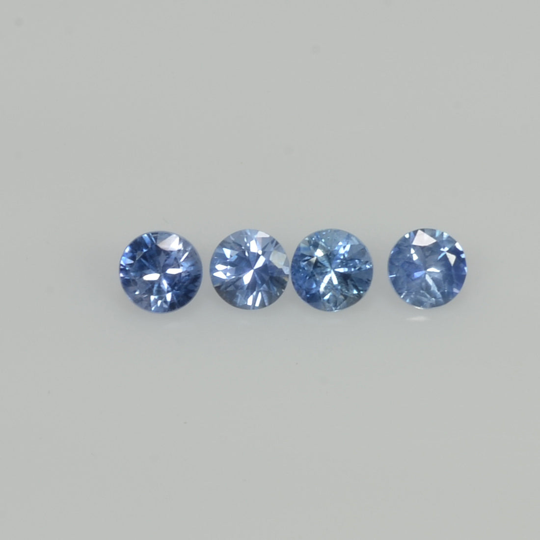 3.5 mm Natural Blue Sapphire Loose Gemstone Round Diamond Cut Vs Quality Color - Thai Gems Export Ltd.