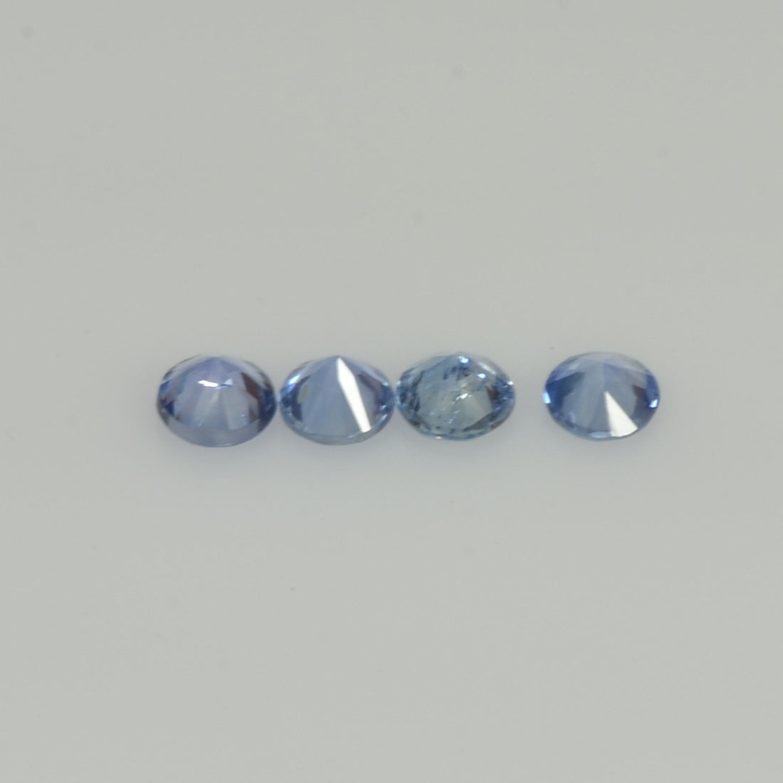 3.5 mm Natural Blue Sapphire Loose Gemstone Round Diamond Cut Vs Quality Color - Thai Gems Export Ltd.