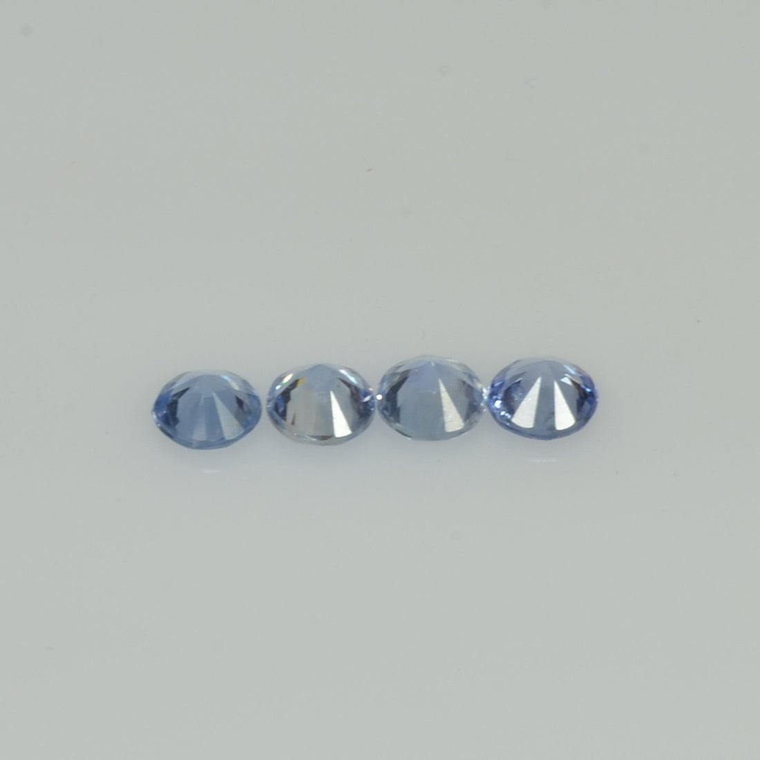 3.0-3.5 mm Natural Blue Sapphire Loose Gemstone Round Diamond Cut Vs Quality Color - Thai Gems Export Ltd.