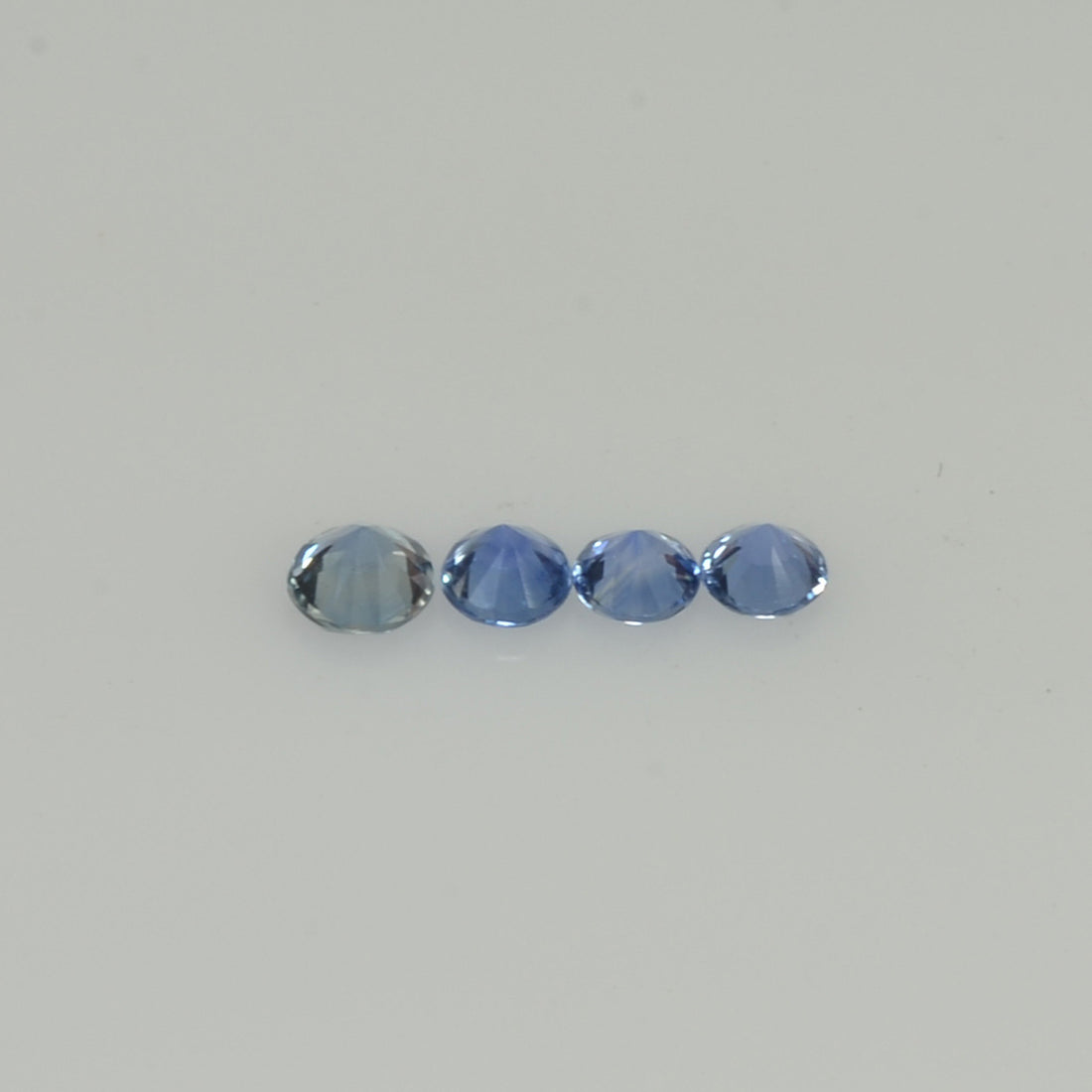 3.0-4.5 mm Natural Blue Sapphire Loose Gemstone Round Diamond Cut Vs Quality Color - Thai Gems Export Ltd.