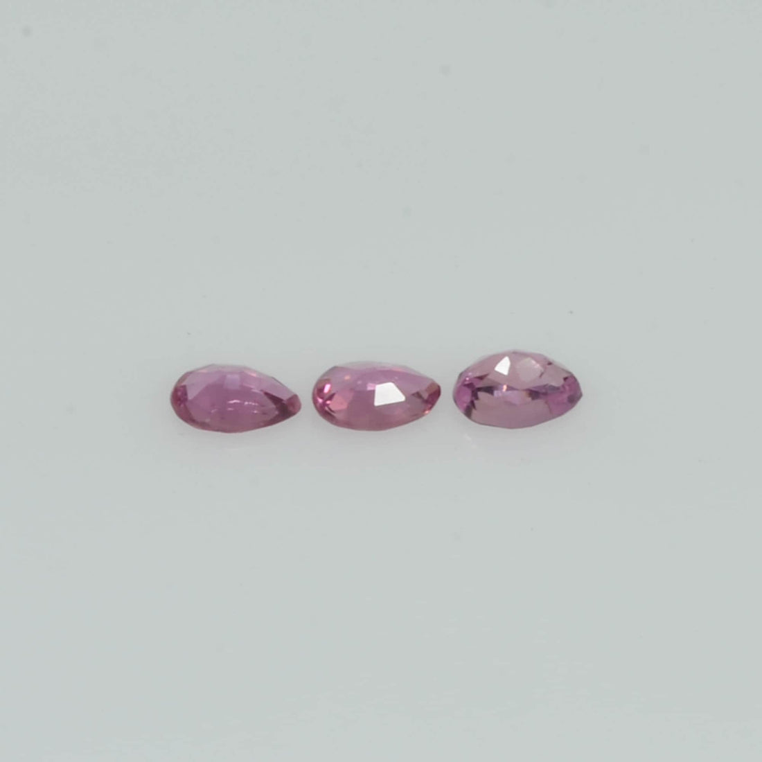 3.5x2.5 mm Natural Ruby Loose Gemstone Pear Cut