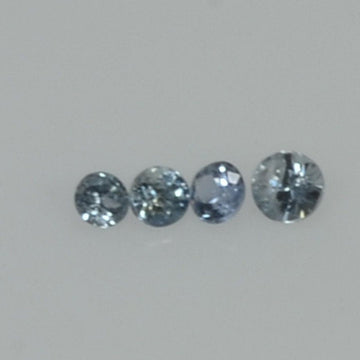 0.8-3.5 mm Natural Blue Sapphire Loose Gemstone Round Diamond Cut Vs Quality Color - Thai Gems Export Ltd.