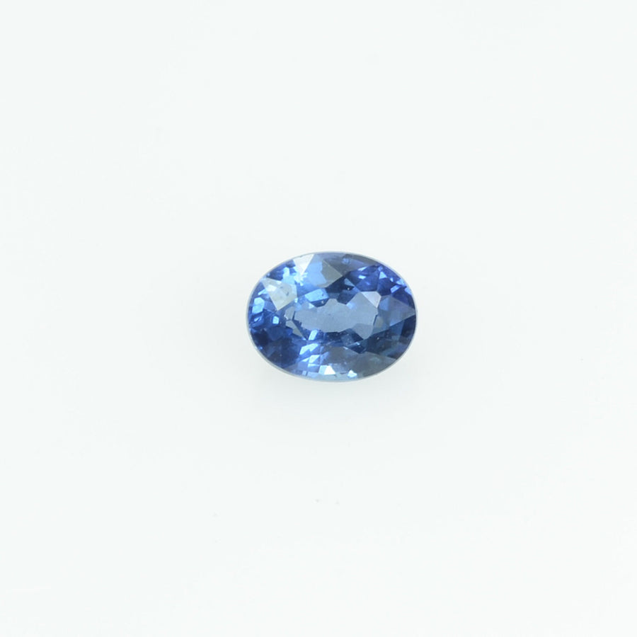 4x3 mm Natural Blue Sapphire Loose Gemstone Oval Cut