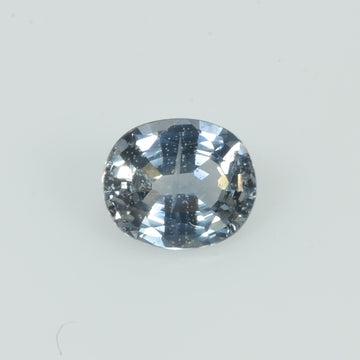 0.75 Cts Natural Bi-Color Sapphire Loose Gemstone Oval Cut