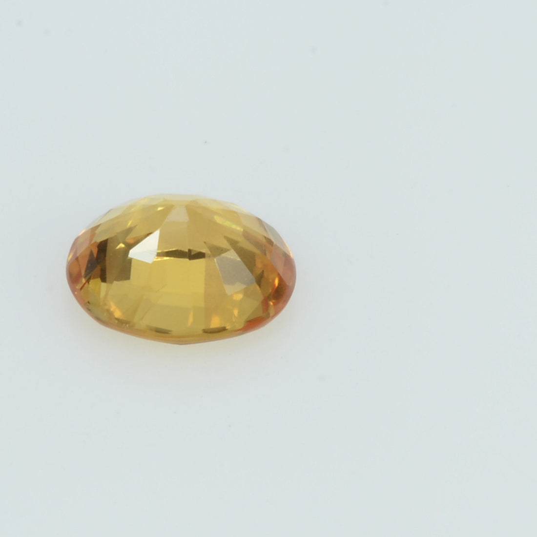 0.83 Cts Natural Yellow Sapphire Loose Gemstone Oval Cut