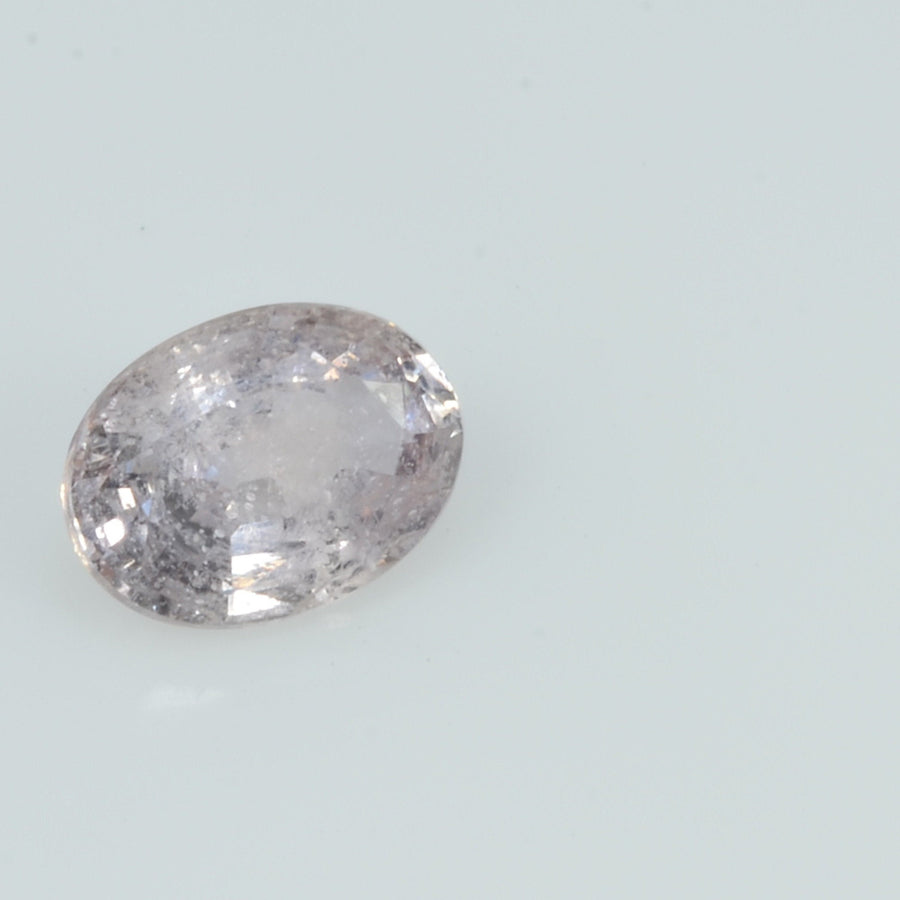 0.83 Cts Natural White Sapphire Loose Gemstone Oval Cut - Thai Gems Export Ltd.