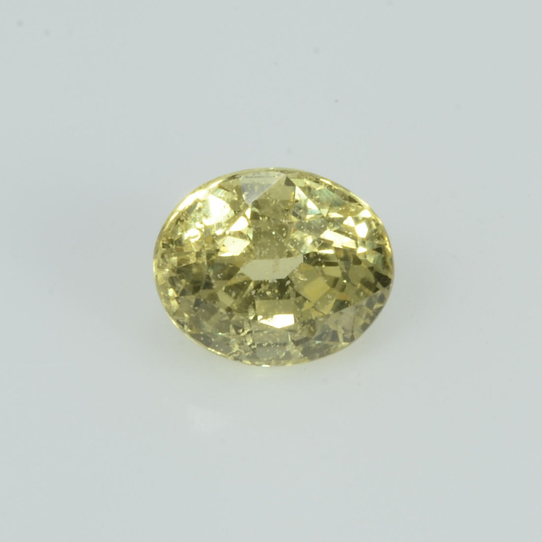 1.11 Cts Natural Yellow Sapphire Loose Gemstone Oval Cut