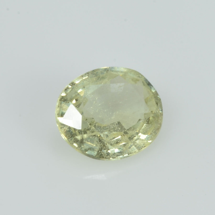 1.21 Cts Natural Yellow Sapphire Loose Gemstone Oval Cut