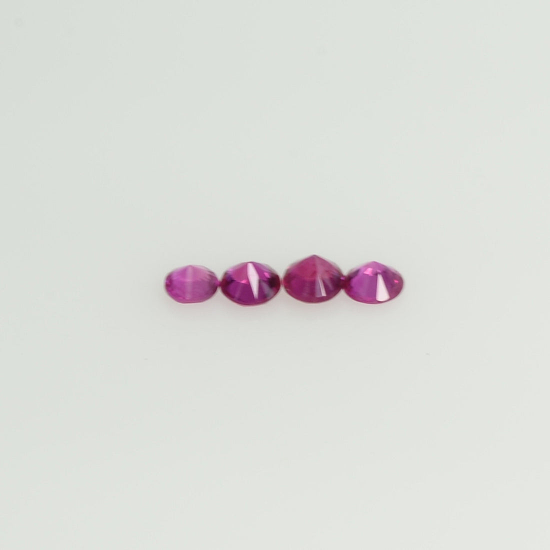 2.5 mm Natural Pink Sapphire Loose Gemstone Round Diamond Cut Claenish Quality AAA+ Color