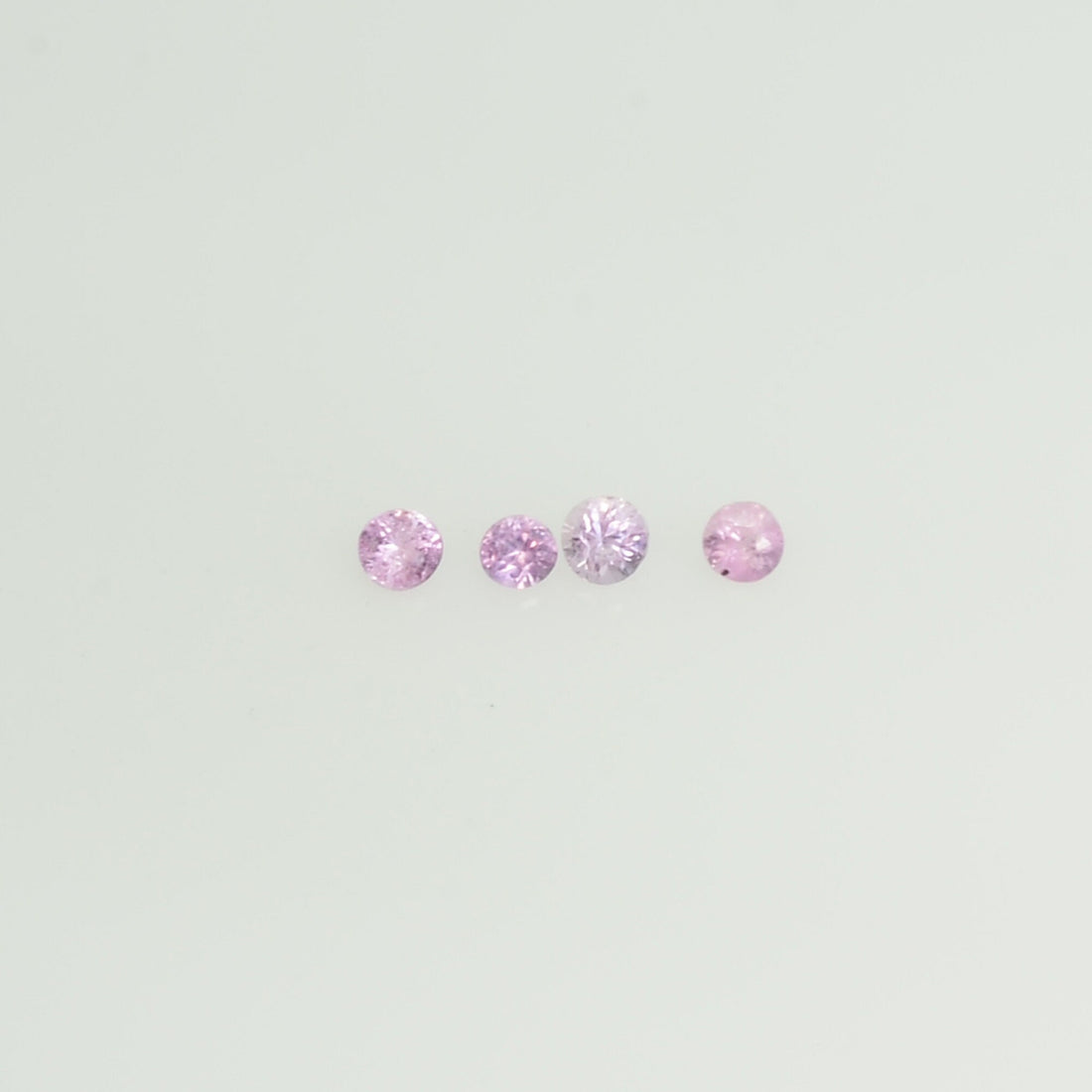 1.8-4 mm Natural Pink Sapphire Loose Gemstone Round Diamond Cut Pk Quality Color