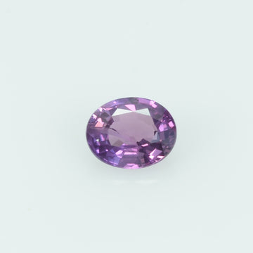 0.52 Cts Natural Lavender Sapphire Loose Gemstone Oval Cut
