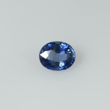 0.89 cts Unheated Natural Blue Sapphire Loose Gemstone Oval Cut