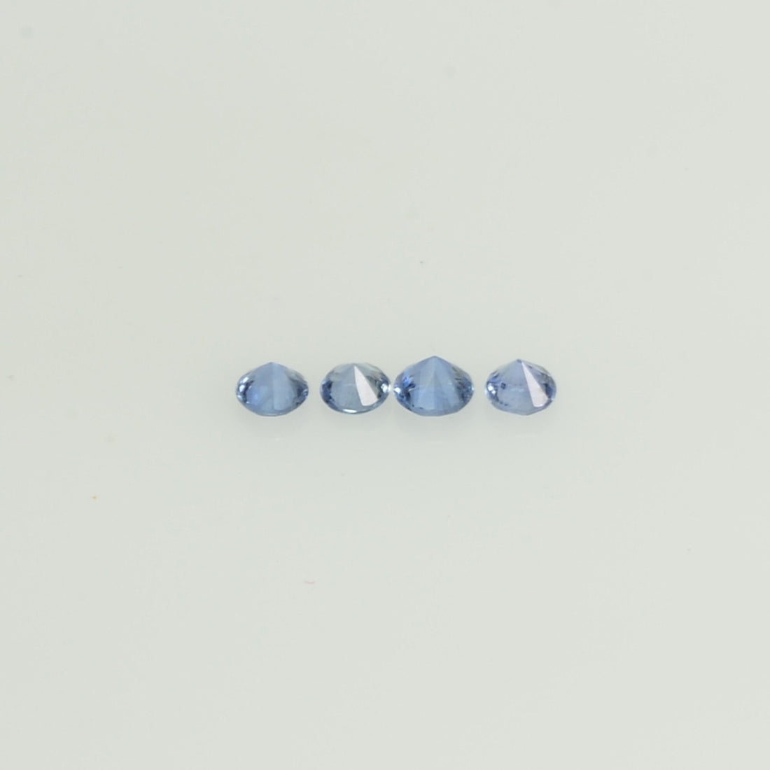 1.3-2.6 mm Natural BlueSapphire Loose Gemstone Round Diamond Cut Vs Quality Color
