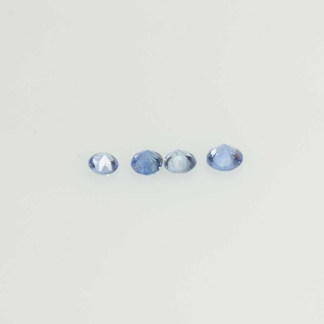 2.0 mm Natural BlueSapphire Loose Gemstone Round Diamond Cut Vs Quality Color