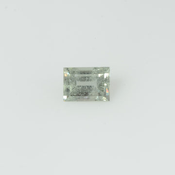 0.65 cts Natural Green Sapphire Loose Gemstone Octagon Cut