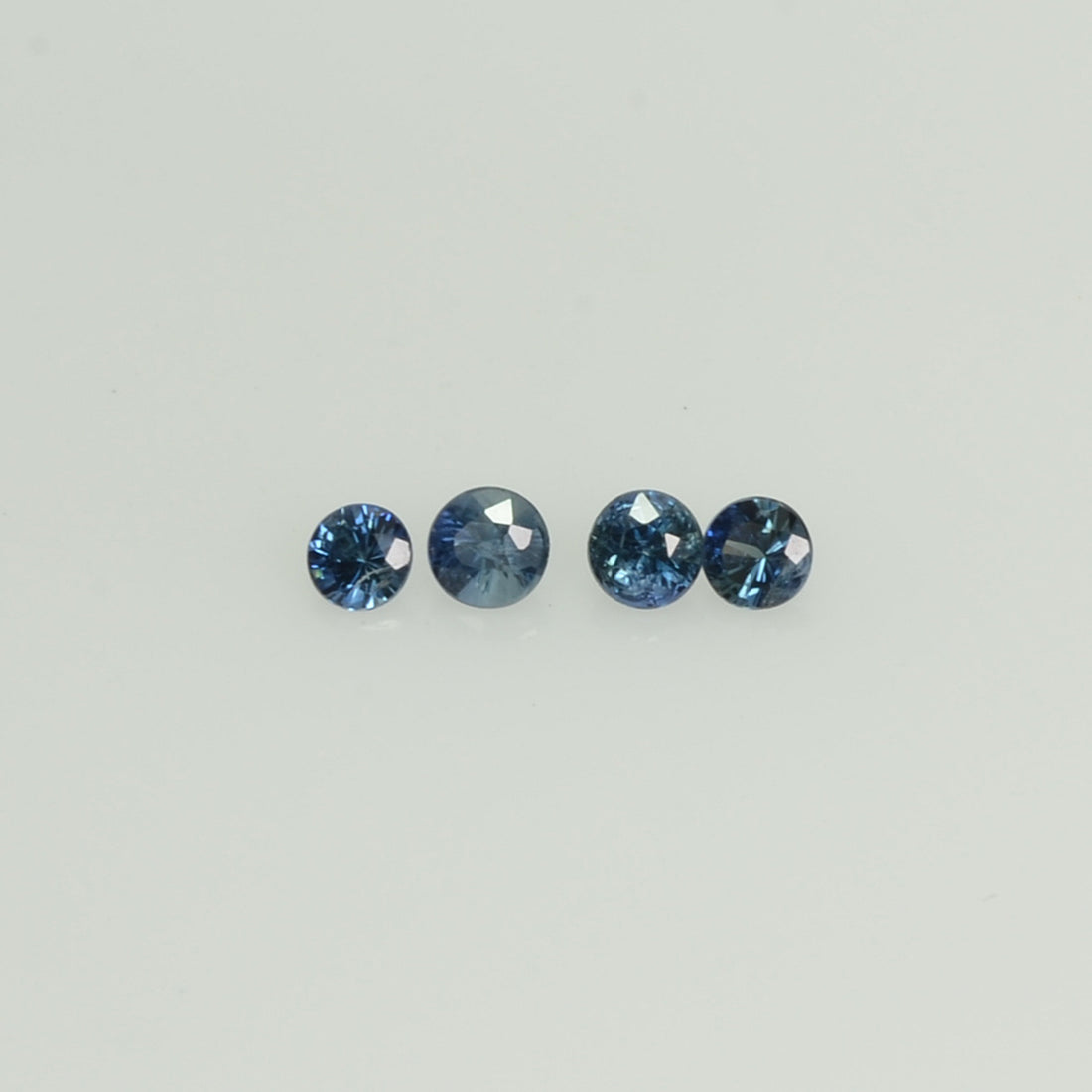 1.3-3 mm Natural Blue Sapphire Loose Gemstone Round Diamond Cut Vs Quality Color - Thai Gems Export Ltd.