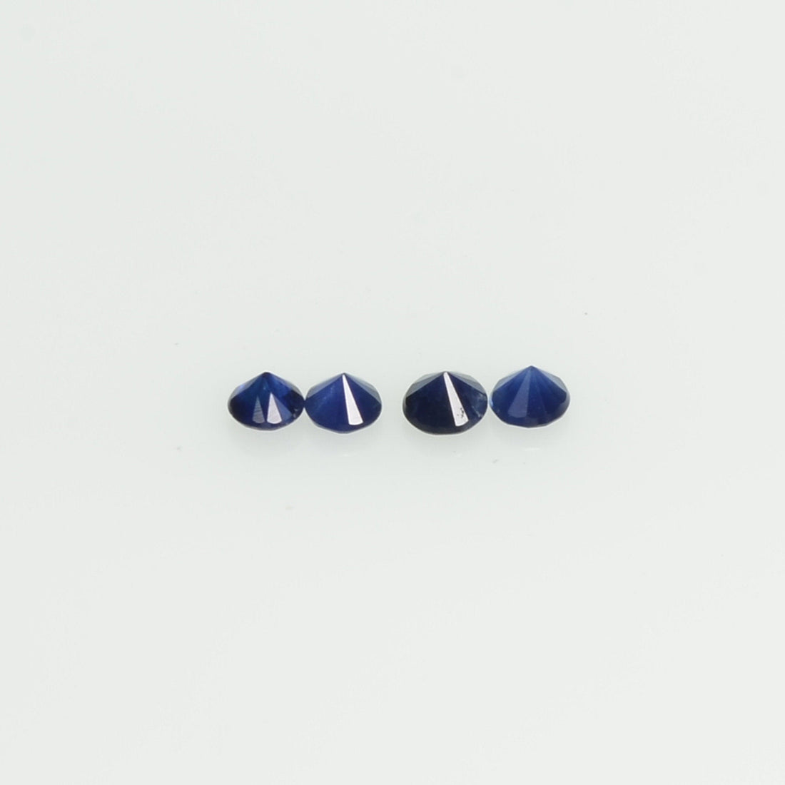 1.1-3.6 mm Natural Blue Sapphire Loose Gemstone Round Diamond Cut Vs Quality Color - Thai Gems Export Ltd.