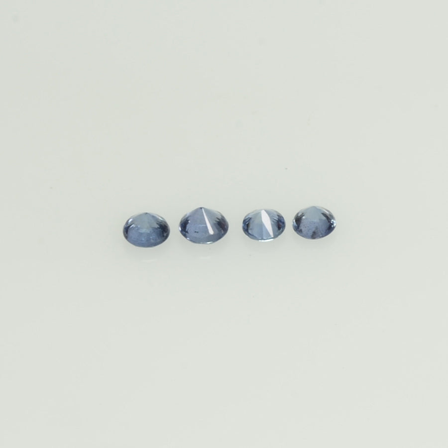 1.8-3.4 mm Natural Blue Sapphire Loose Gemstone Round Diamond Cut Vs Quality Color - Thai Gems Export Ltd.