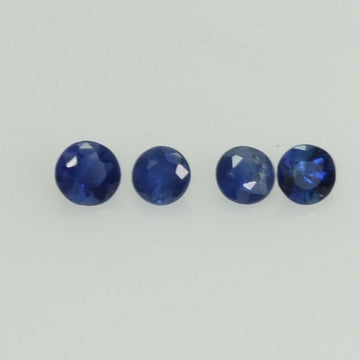 0.8-3.6 mm Natural Blue Sapphire Loose Gemstone Round Diamond Cut Vs Quality Color - Thai Gems Export Ltd.