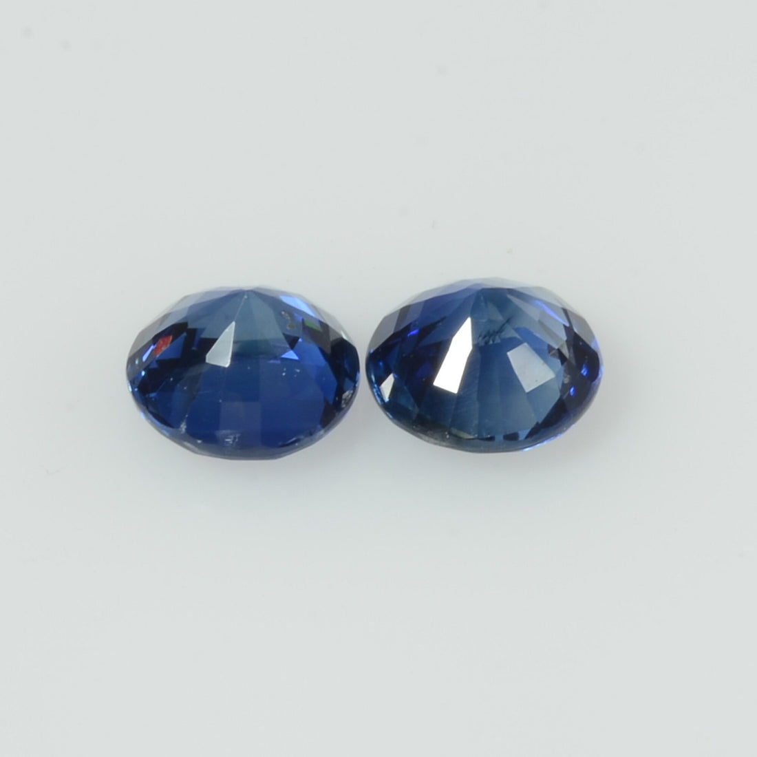 4.4-4.5 mm Natural Blue Sapphire Loose Gemstone Round Diamond Cut