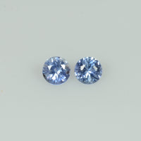 3.7-4.7   mm Natural Blue Sapphire Loose Gemstone Round Diamond Cut - Thai Gems Export Ltd.
