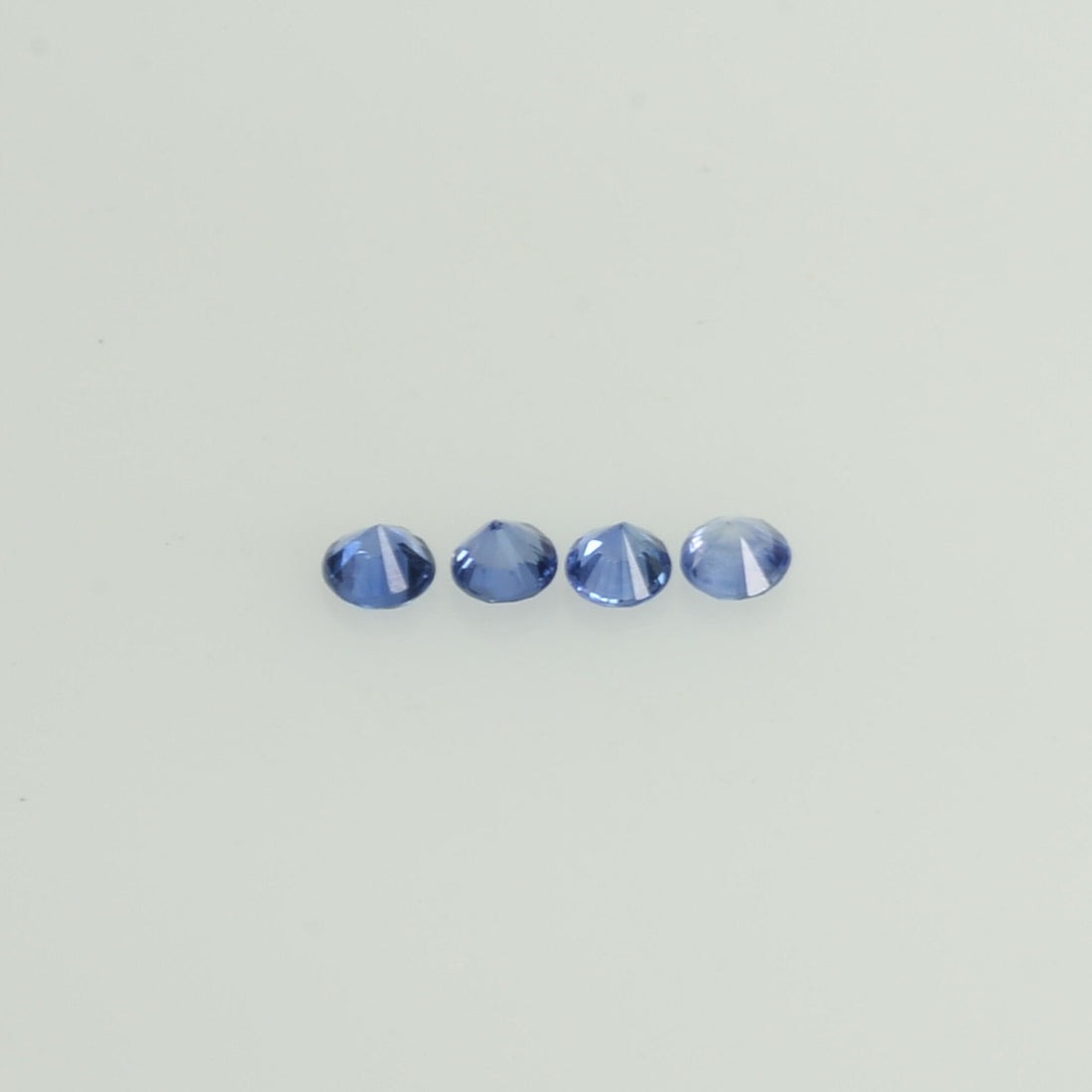 2.0 mm Natural BlueSapphire Loose Gemstone Round Diamond Cut Vs Quality Color