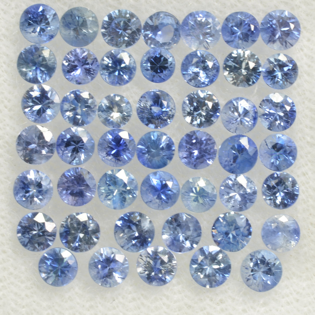 1.0-4.5 mm Natural Blue Sapphire Loose Gemstone Round Diamond Cut Pk Quality Color - Thai Gems Export Ltd.