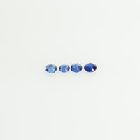1.4-1.7 mm Natural BlueSapphire Loose Gemstone Round Diamond Cut Vs Quality AA Color