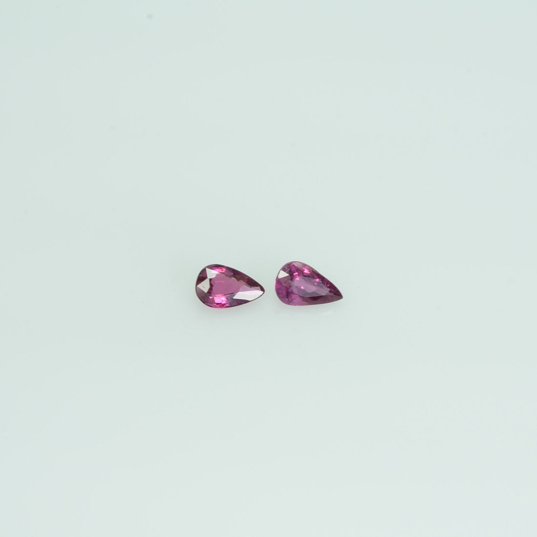 5x3 mm Lot Natural Ruby Loose Gemstone Pear Cut