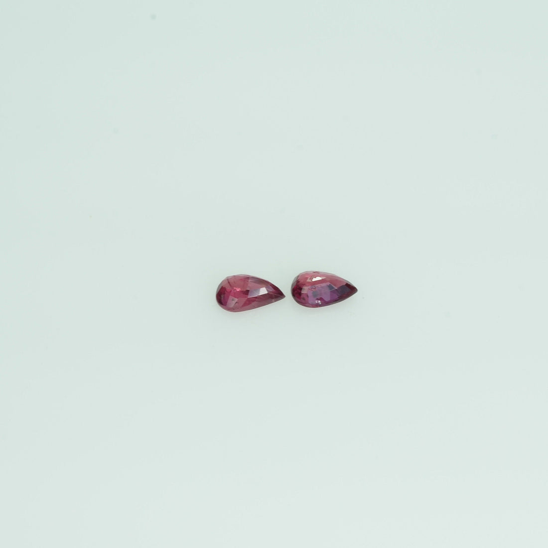 5x3 mm Lot Natural Ruby Loose Gemstone Pear Cut