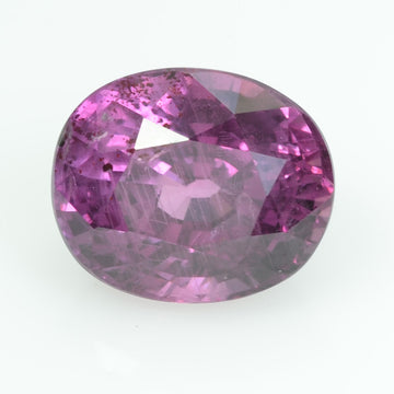 5.42 Cts Natural Purple Sapphire Loose Gemstone Oval Cut