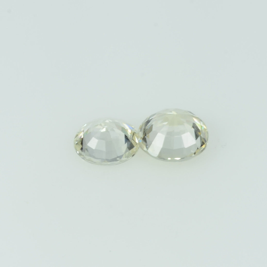 5.0 mm Natural White Sapphire Loose Gemstone Round Cut
