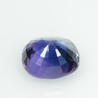 3.57 cts Natural Fancy Bi-Color Sapphire Loose Gemstone Cushion Cut