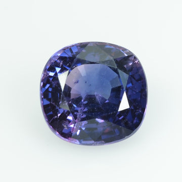 3.57 cts Natural Fancy Bi-Color Sapphire Loose Gemstone Cushion Cut