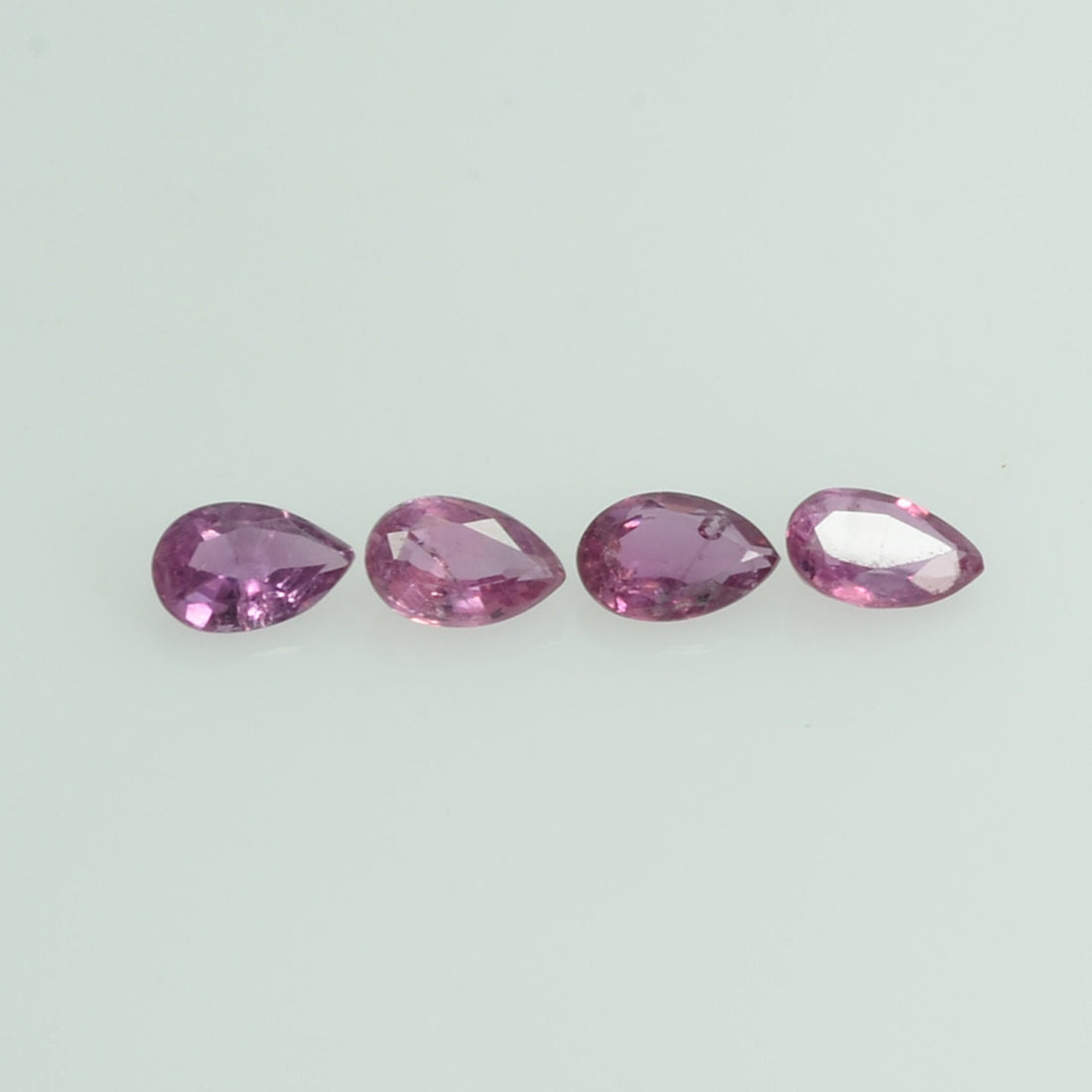 0.78 cts Natural Ruby Loose Gemstone Pear Cut