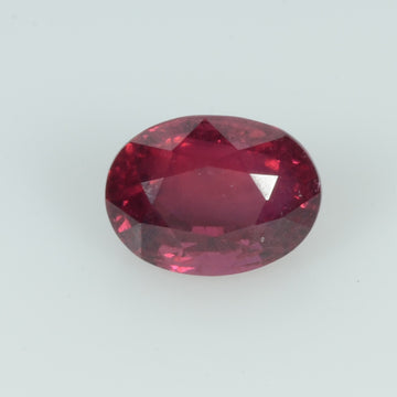 2.06 Cts Natural Red Sapphire Loose Gemstone Oval Cut