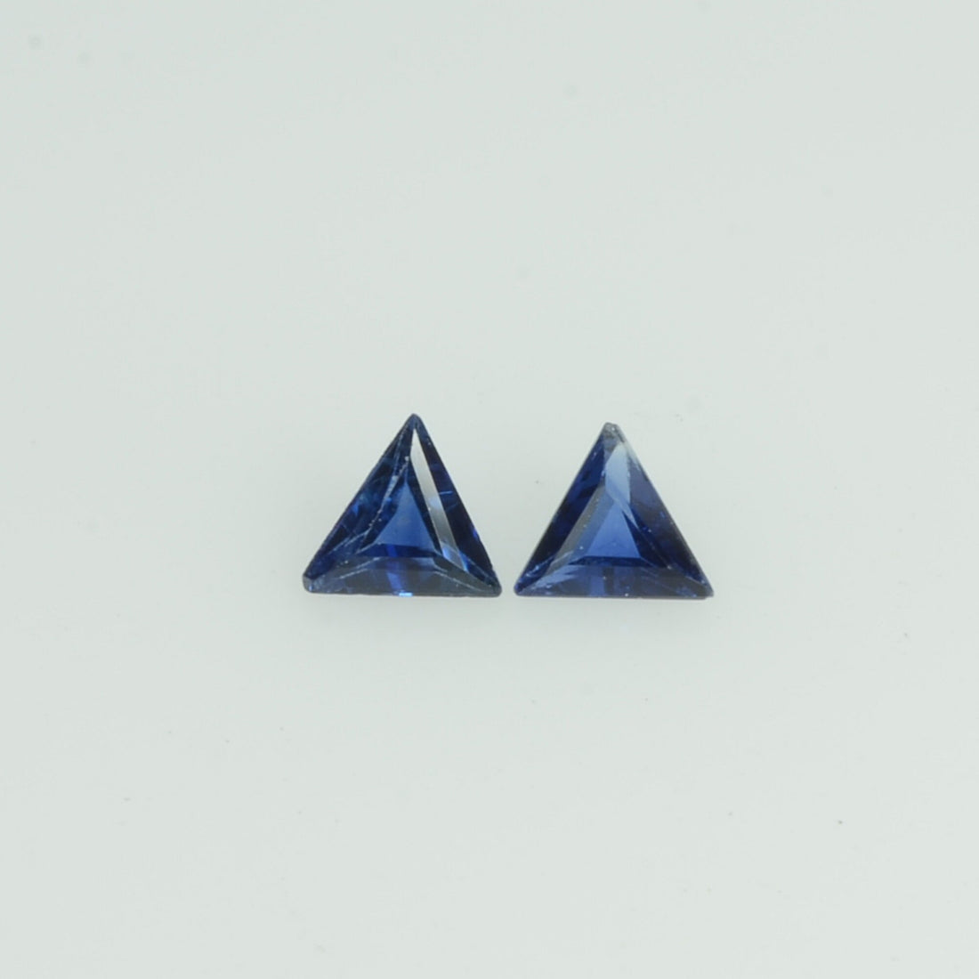 3x2 mm Natural Blue Sapphire Loose Gemstone Triangle Cut Pair