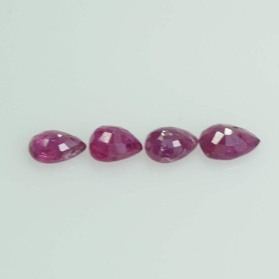 24.60 Cts Natural Ruby Loose Gemstone Pear Cut