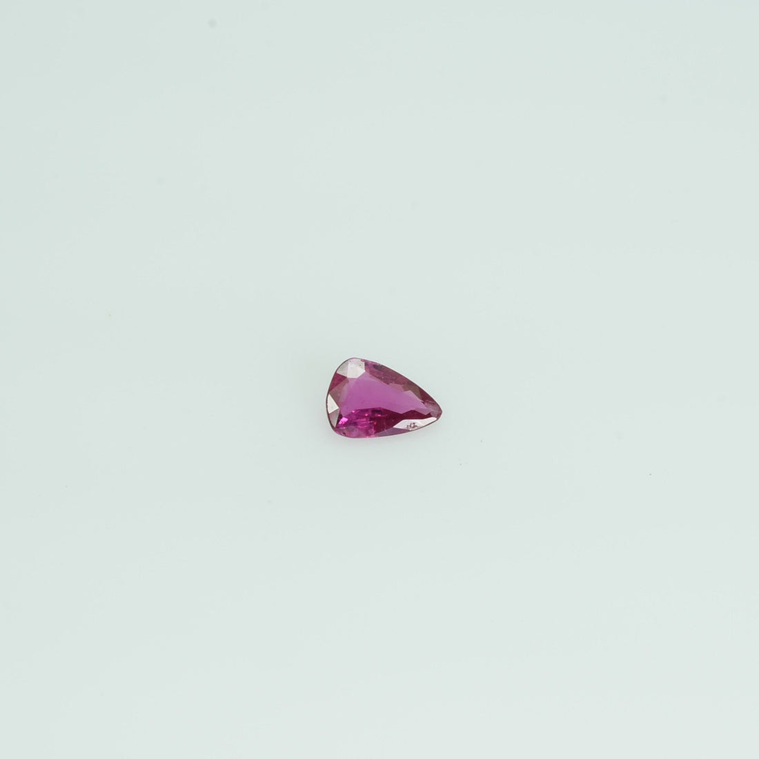 6x4 mm Natural Ruby Loose Gemstone Pear Cut