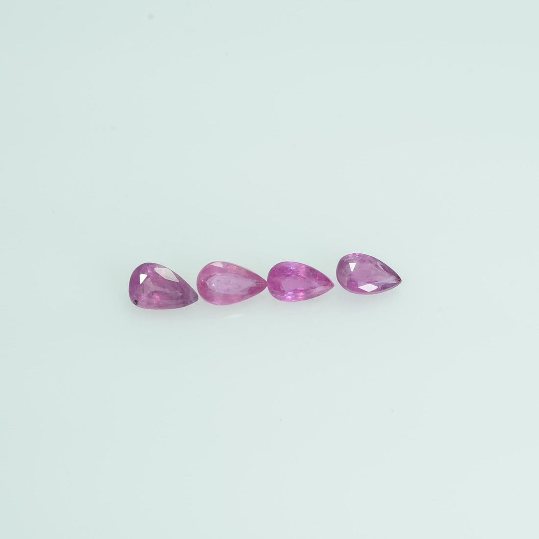 5x3 mm Natural Ruby Loose Gemstone Pear Cut