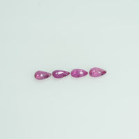 5x3 mm Natural Ruby Loose Gemstone Pear Cut