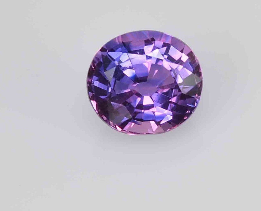 0.74 cts Natural Purple Sapphire Loose Gemstone Oval Cut